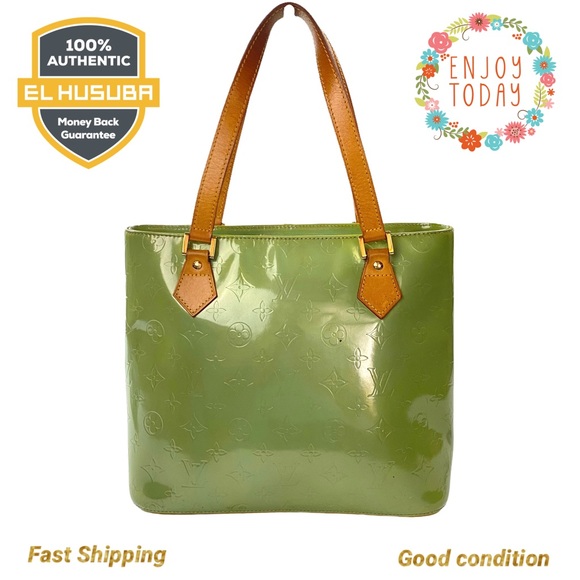 Louis Vuitton Handbags - 💯Louis Vuitton Shoulder Bag Vernis Houston green